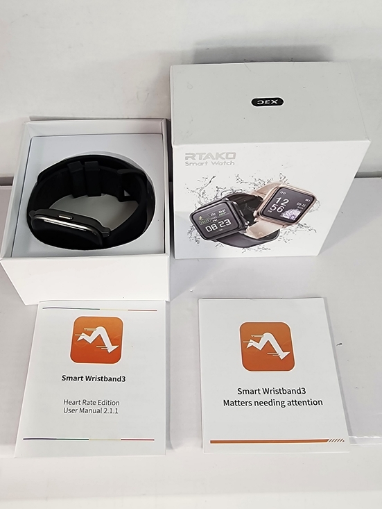 RTKAO Other - RTAKO Smart Watch, Black, X3C, Waterproof - (Tested)